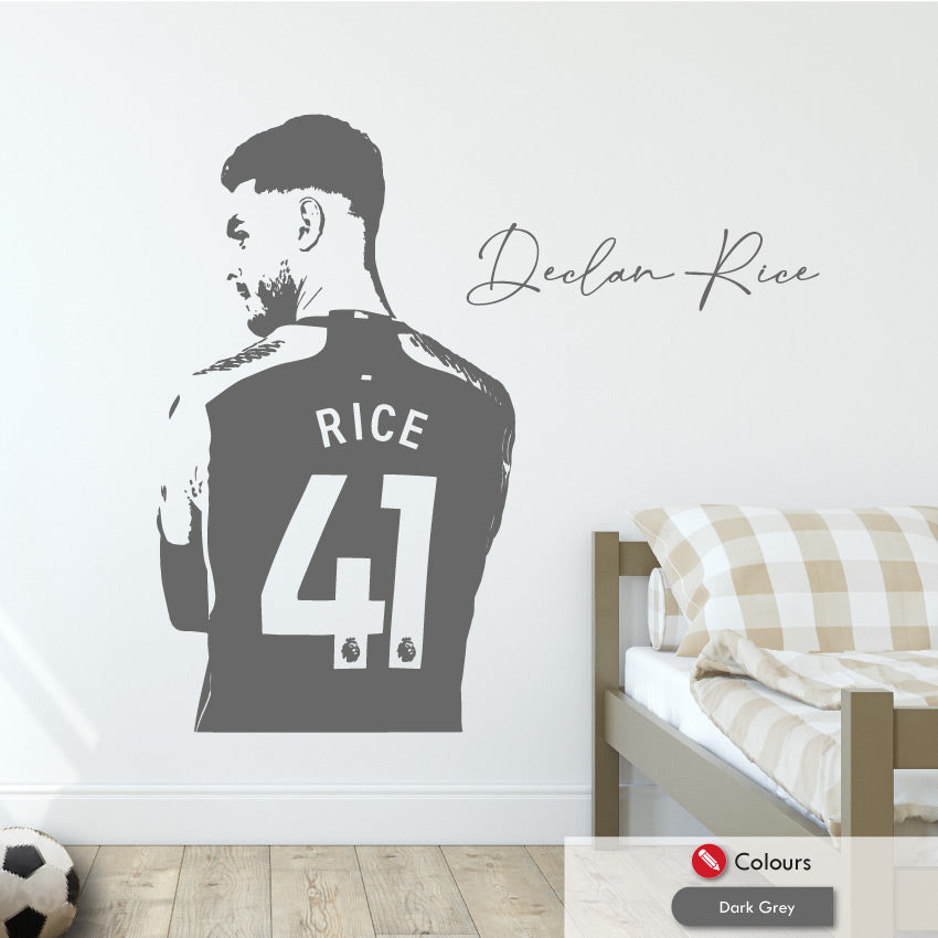 Declan Rice Arsenal Football Wall Sticker