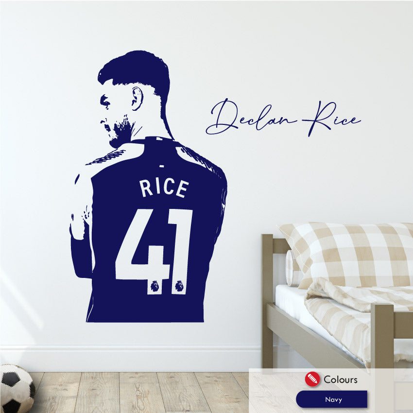 Declan Rice Arsenal Football Wall Sticker