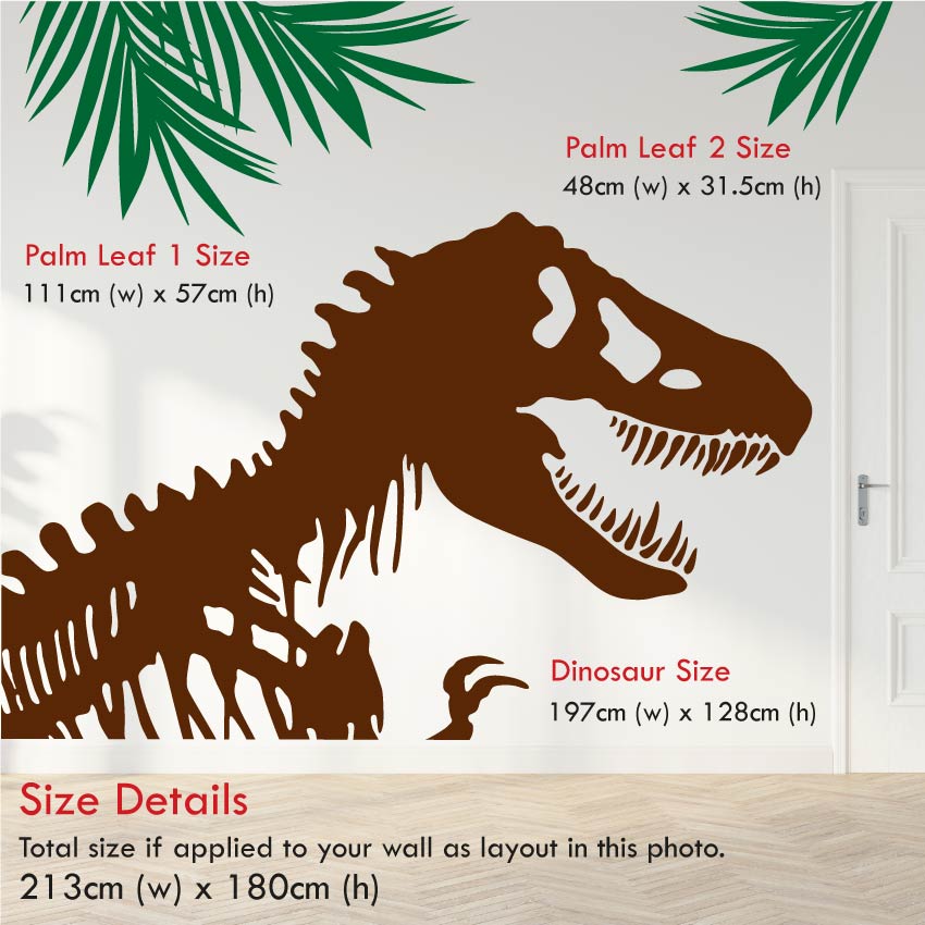 T-Rex Large Dinosaur Wall Art Decal