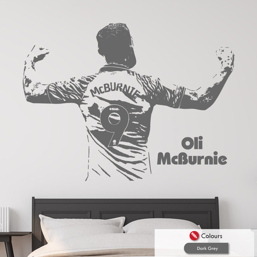 Oli McBurnie Hull City Football bedroom wall art sticker