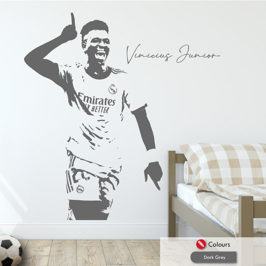 Vinicius Junior Wall Sticker Real Madrid