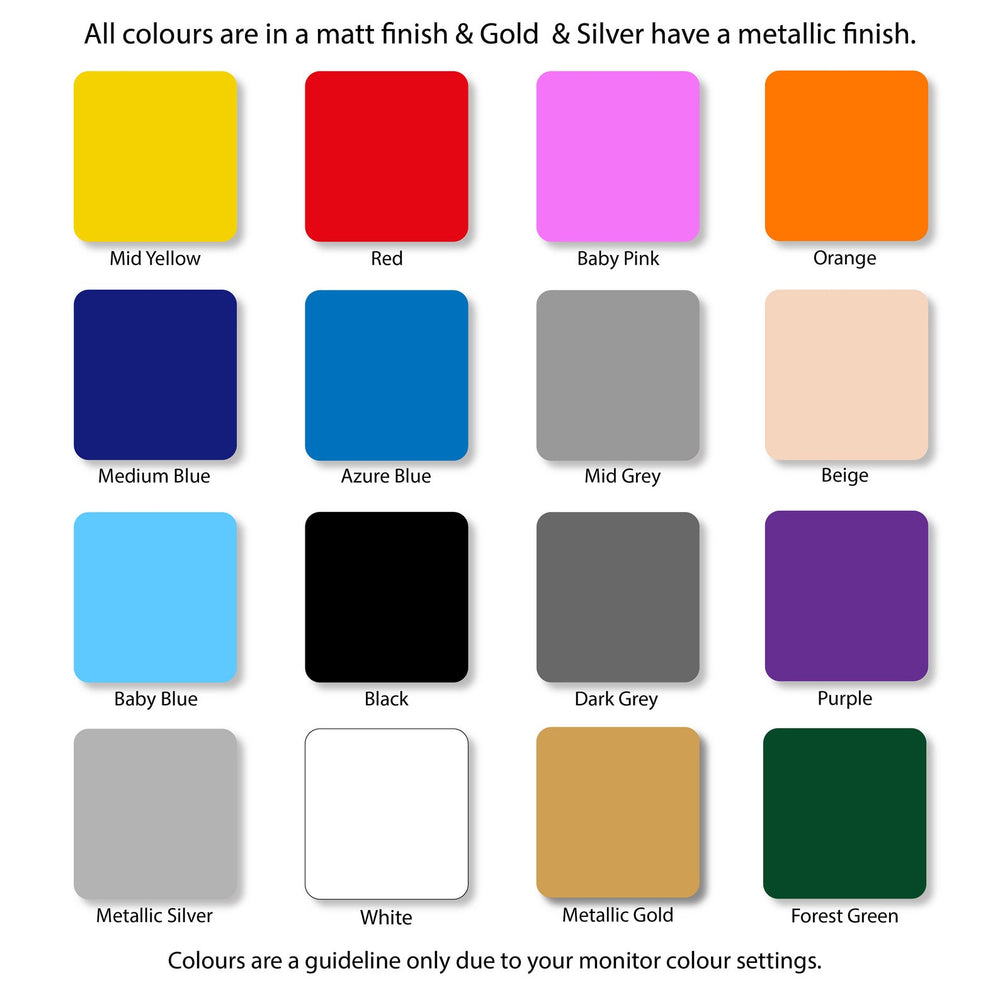 Mountains Personalised Wall Sticker