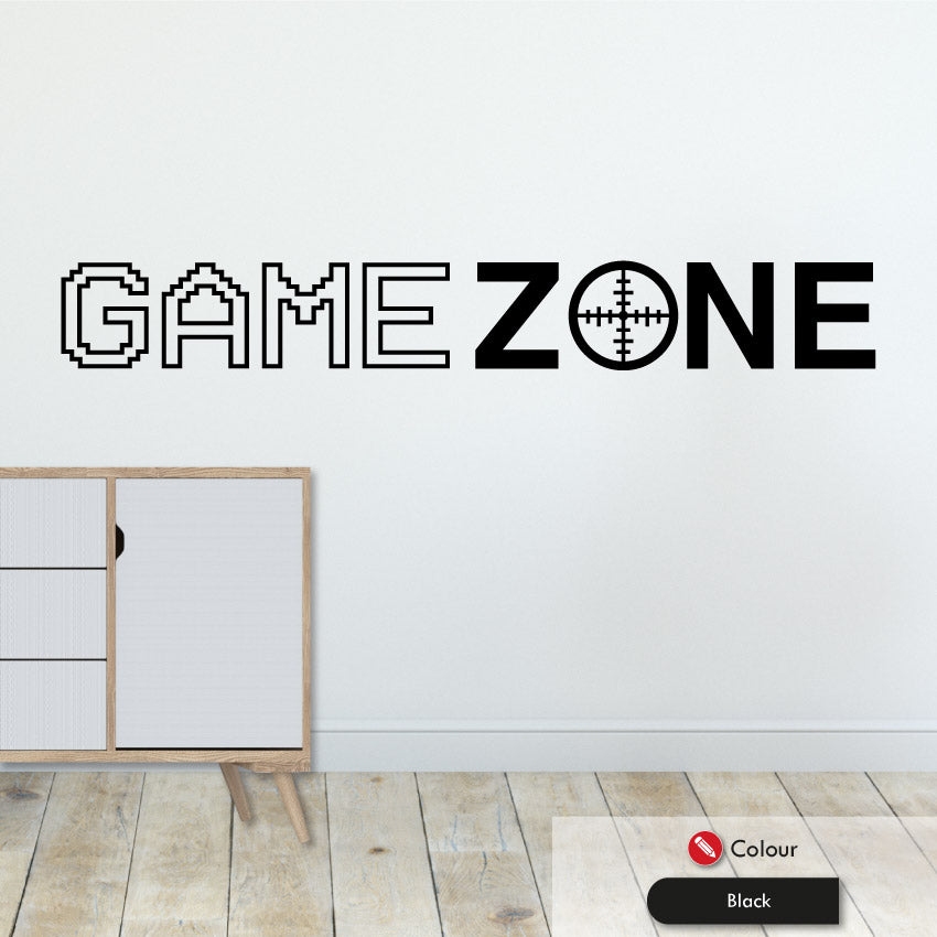 Gamezone Retro Gaming Wall Sticker