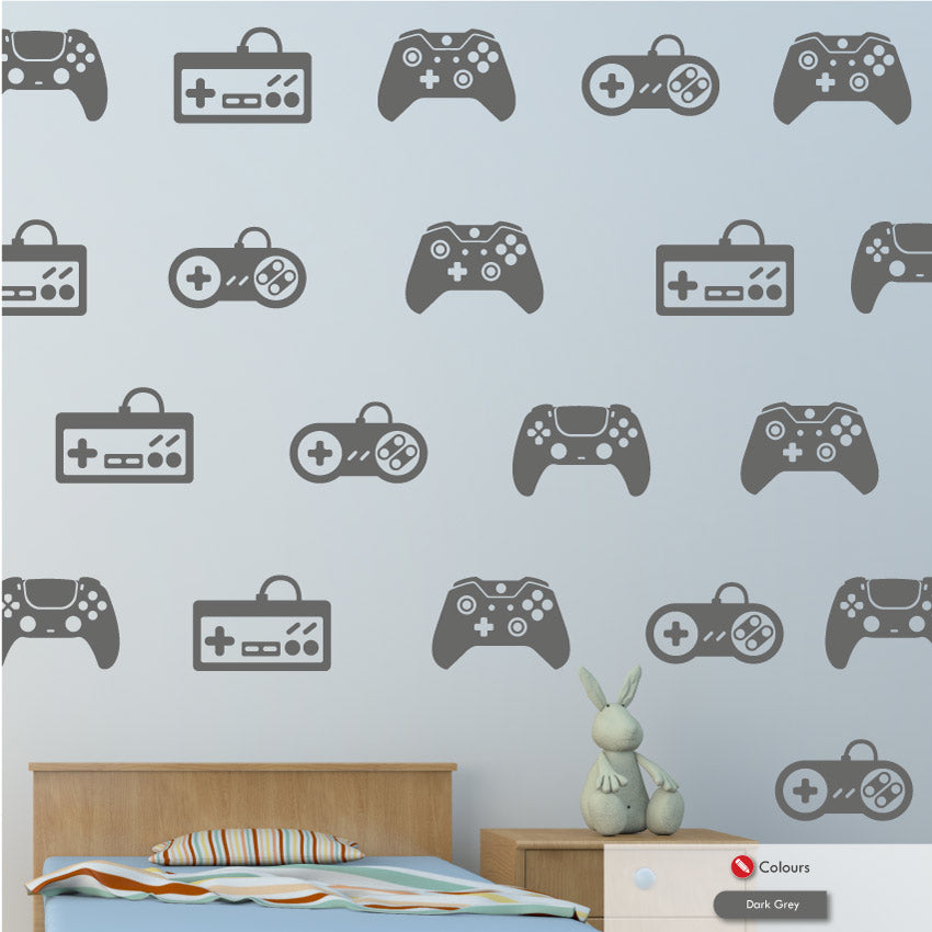 Gaming Controller Wall Art Stickers