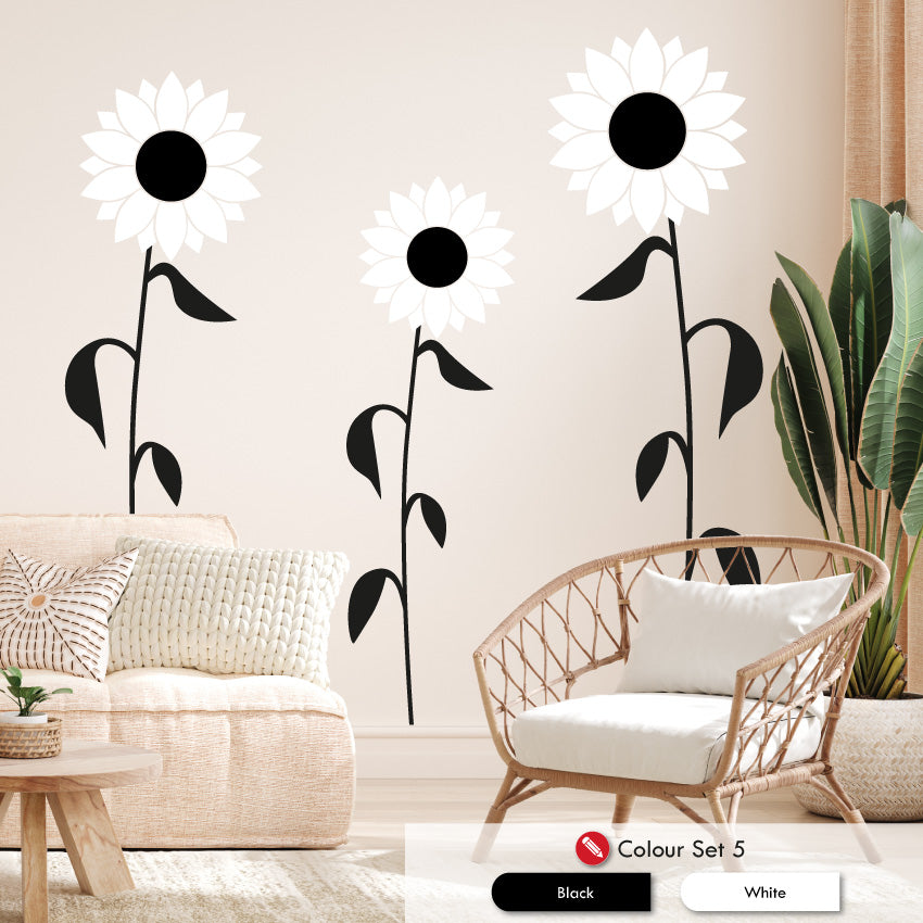 Sunflower Wall Art Sticker