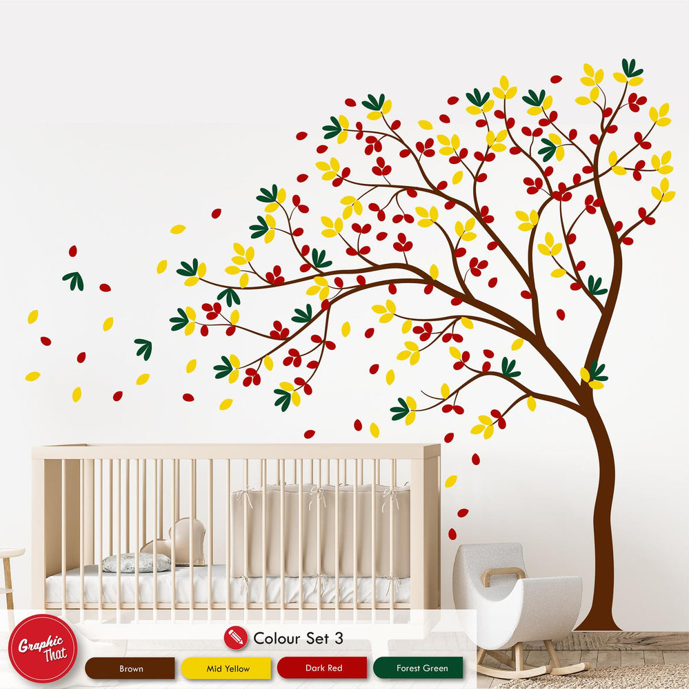 Overhanging Tree Wall Sticker