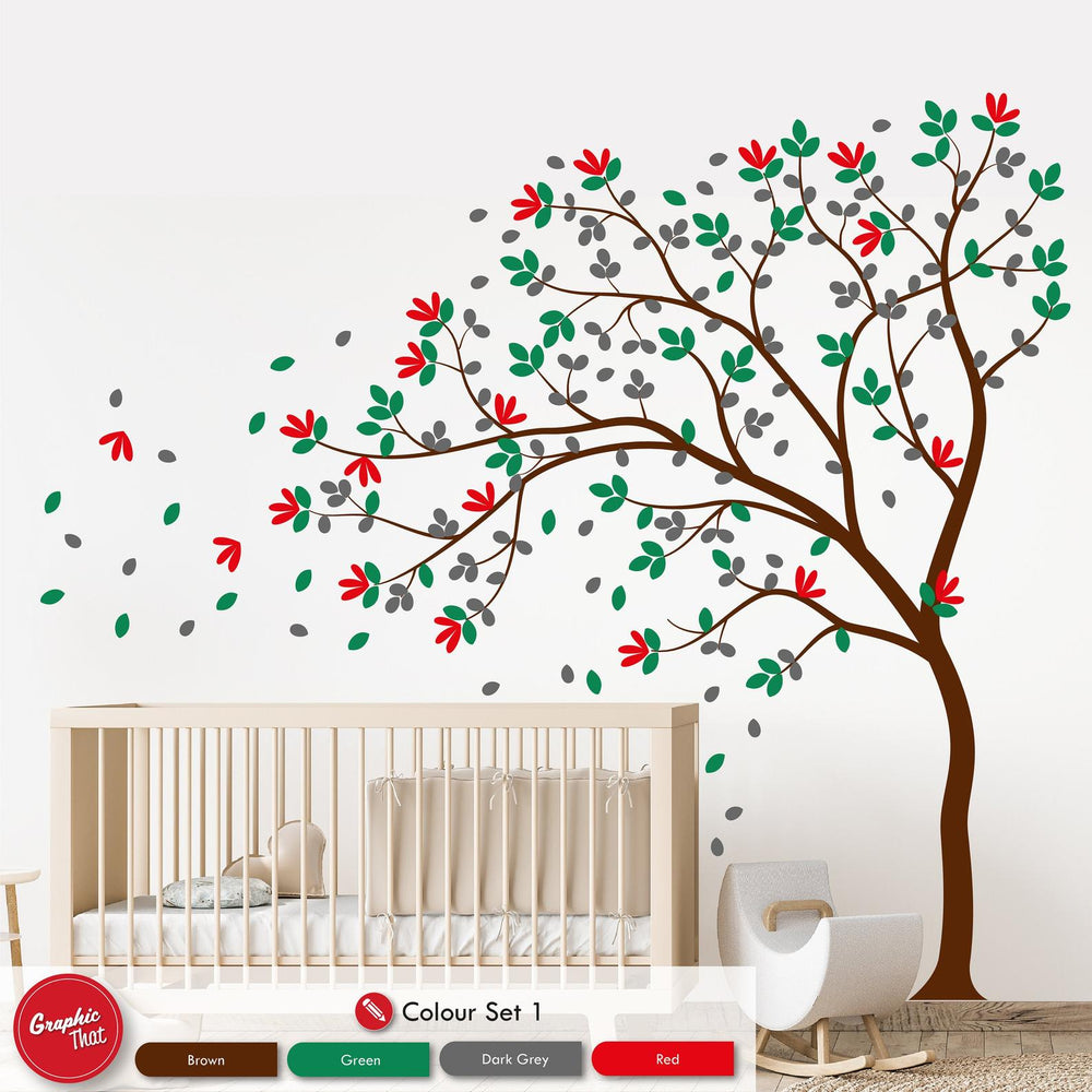Overhanging Tree Wall Sticker